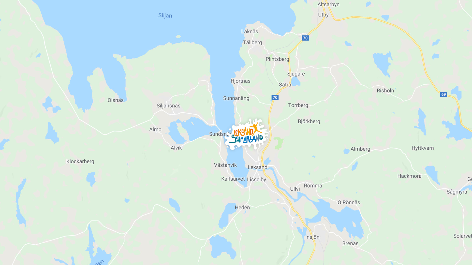 Karta Sommarland